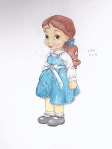 Here's Isabellagirl033's request for fanart of Belle as a baby.

Out of confusion of what's going o