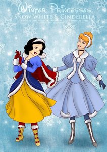 With Snow White

I want a picture of a crossover with Thomas (Pocahontas).