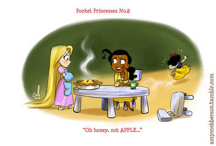 Here is my favorite (though I do feel sorry for Snow White), it always makes me laugh XD

Now find 