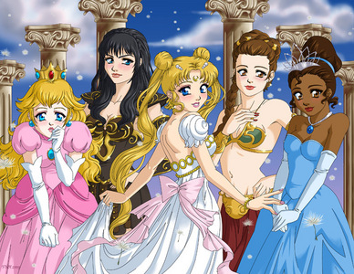  This it? Credit to FallenMessiahX. Think any of wewe can find any au all of the Disney Princesses wi