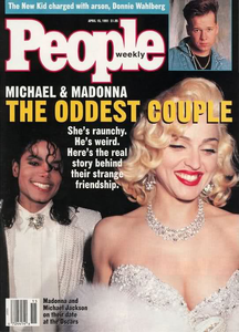 "People" with Madonna and Michael on the cover.