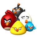 3D angry birds - angry-birds fan art