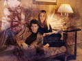 buffy-summers - Angel And Buffy wallpaper