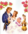 Belle and Adam - disney-princess photo