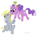 Derpy Hooves and Screwball Dump - my-little-pony-friendship-is-magic fan art