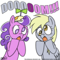 Derpy Hooves and Screwball Dump - my-little-pony-friendship-is-magic fan art
