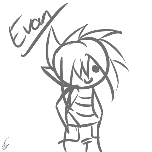 Evan's drawings- Evan.