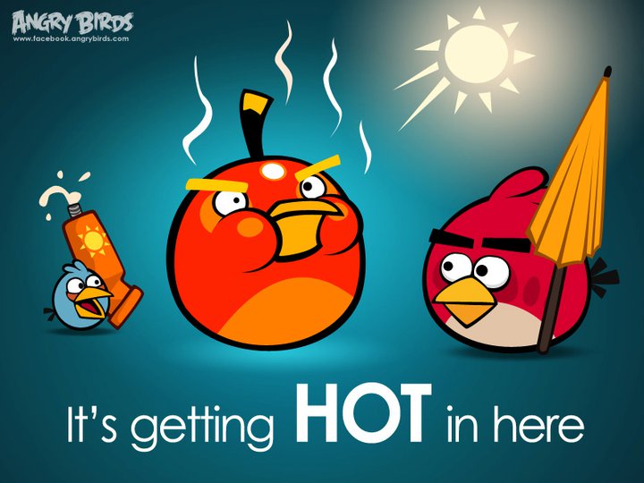 Angry Birds images It39;s Getting HOT In Here HD wallpaper and 