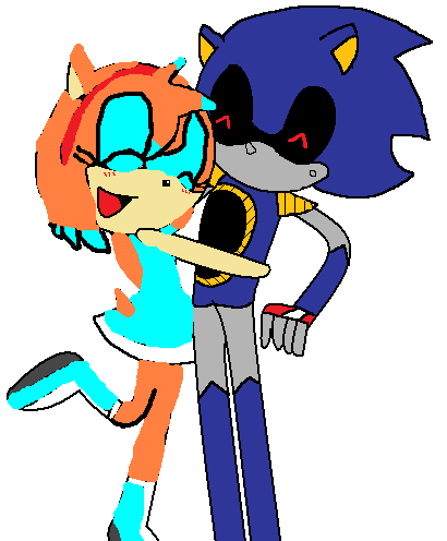 Me and Metal Sonic ^^
