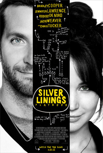 Official poster for "The Silver Linings Playbook" featuring Jennifer.