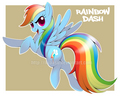 RAINBOW DASH - my-little-pony-friendship-is-magic fan art