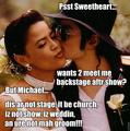 ♥ MICHAEL AND THE BRIDE ♥ - michael-jackson fan art