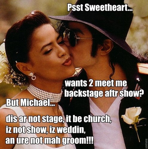  ♥ MICHAEL AND THE BRIDE ♥