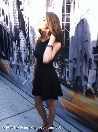  Ashley at the DKNY Zeigen for New York Fashion Week
