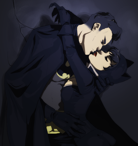 Batman & Catwoman - Almost Kiss