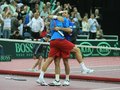Berdych ass and Stepanek - tennis photo