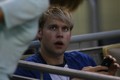 Chord Overstreet At A Dodgers Game - September 4, 2012 - glee photo