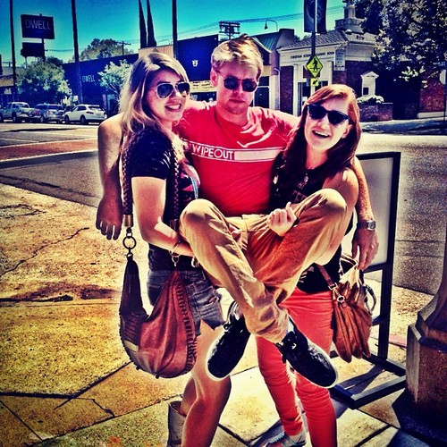 Chord with his sisters Harmony and Skye