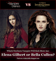 Elena Gilbert vs. Bella Cullen - the-vampire-diaries-tv-show photo