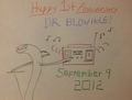 Happy 1st Anniversary Dr Blowhole! - penguins-of-madagascar fan art