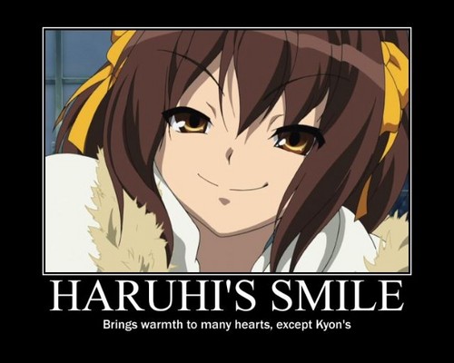  Haruhi's smile