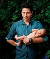 Jackson Rathbone with his son - twilight-series photo