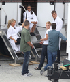 Josh Hutcherson shows up to the set of ‘Hunger Games: Catching Fire’ - josh-hutcherson photo