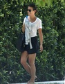 Lea Out In West Hollywood - August 24, 2012 - glee photo