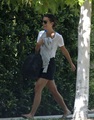 Lea Out In West Hollywood - August 24, 2012 - glee photo