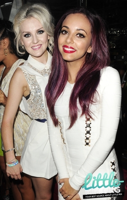  Little Mix celebrating at The Rose Club in Londres - 4th September 2012.