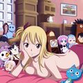 Lucy with her celestial spirits..!! - fairy-tail photo