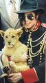 MJ and animal - michael-jackson photo