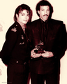 Michael Jackson and Lionel Richie ♥♥ - michael-jackson fan art