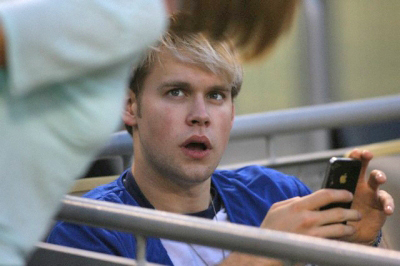  madami pictures of Chord at Dodgers game