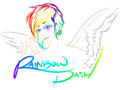 Rainbow Dash (WIP) - my-little-pony-friendship-is-magic fan art