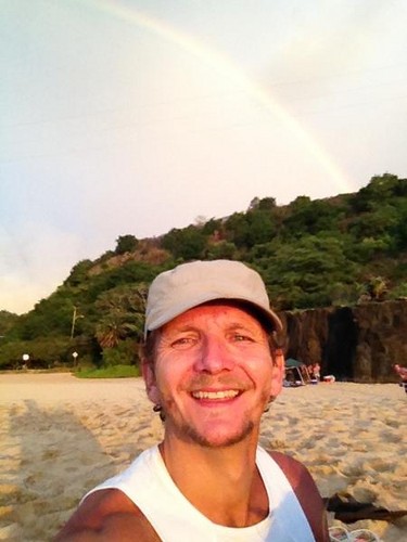 彩虹 on Waimea 海滩