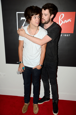  SEP 13TH - HARRY AT 射线, 雷 BAN'S 75TH ANNIVERSARY PARTY