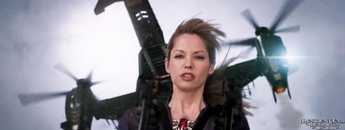  Sienna as Jill Valentine in Resident Evil Retribution