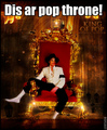 THE POP THRONE BELONGS TO MJ!!! - michael-jackson fan art