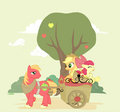 The Apple Family - my-little-pony-friendship-is-magic fan art
