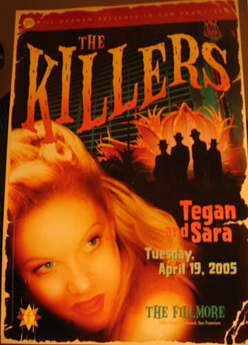  The Killers concierto poster