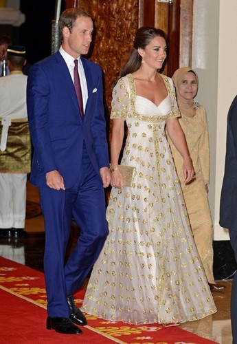 Will and Kate Dine in Malaysia