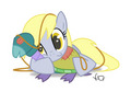 derpy and her blanket - my-little-pony-friendship-is-magic photo