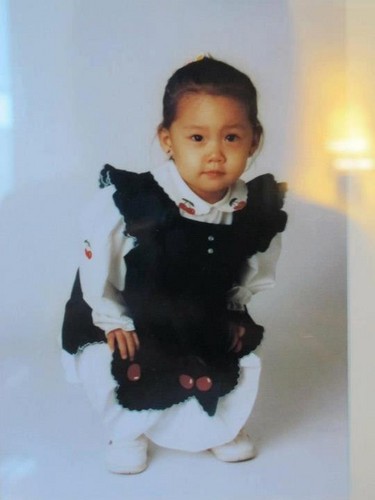  yoona's childhood 照片