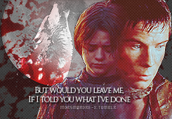  Arya and Gendry.