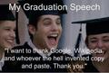 Epic Graduation Speech - random photo
