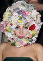 Gaga at Philip Treacy Show - lady-gaga photo