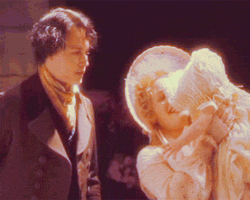 Laura as Lucy Barker with Johnny Depp :)
