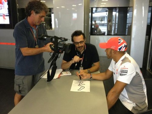 Lewis Interview Spa Twit Pic