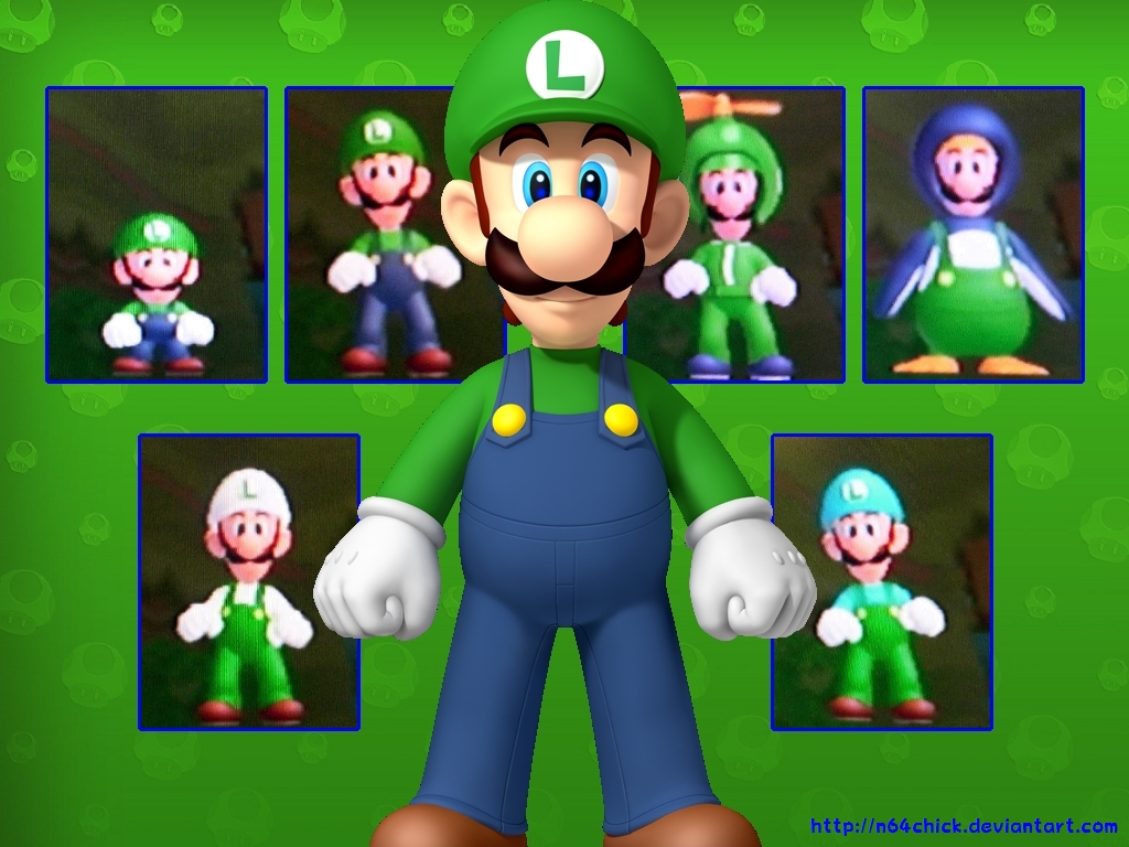 Luigi in new super mario bros wii - Luigi fondo de pantalla (32209851) -  fanpop